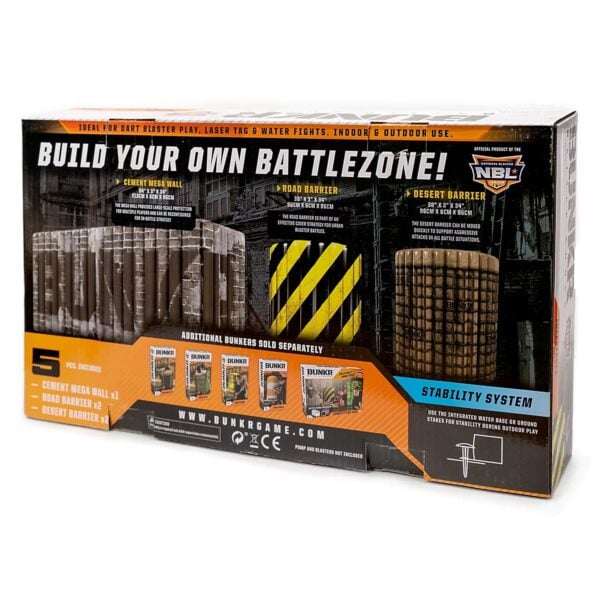 BUNKR Battle Zones Inflatable - Tournament Pack