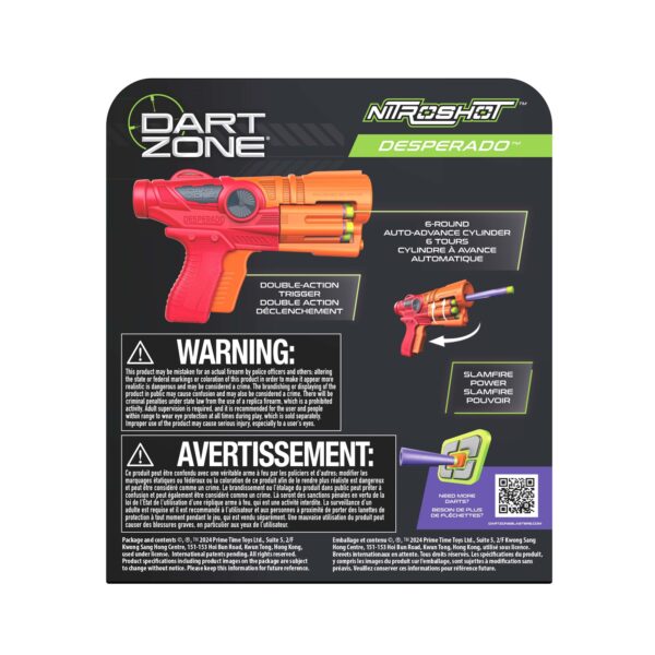 Dart Zone Nitroshot Desperado