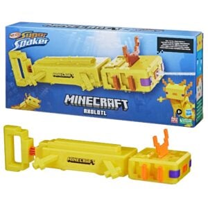 NERF Super Soaker Minecraft Axolotl