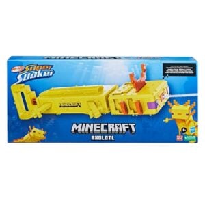 NERF Super Soaker Minecraft Axolotl