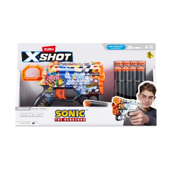 X-Shot Skins Menace - Sonic - Super Speed