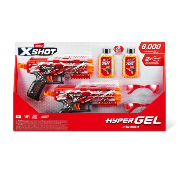 X-shot Hyper Gel Stinger - 2 Pack