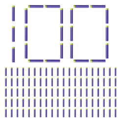 Dart Zone Nitroshot Dart Refill - 100 pijltjes