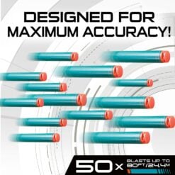 BuzzBee Air Warriors Accu-Blast Dart Refill Pack- 50 pijltjes