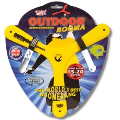Wicked Outdoor Sports Boomerang - Geel