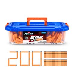 X-Shot Air Pocket Technology Dart Refill in Draagkoffer - 200 pijltjes