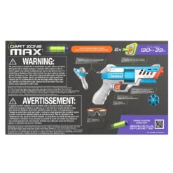 Dart Zone Max Nitroshot+ Outlaw - Blauw