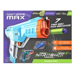 Dart Zone Max Nitroshot+ Venom Pro - Blauw