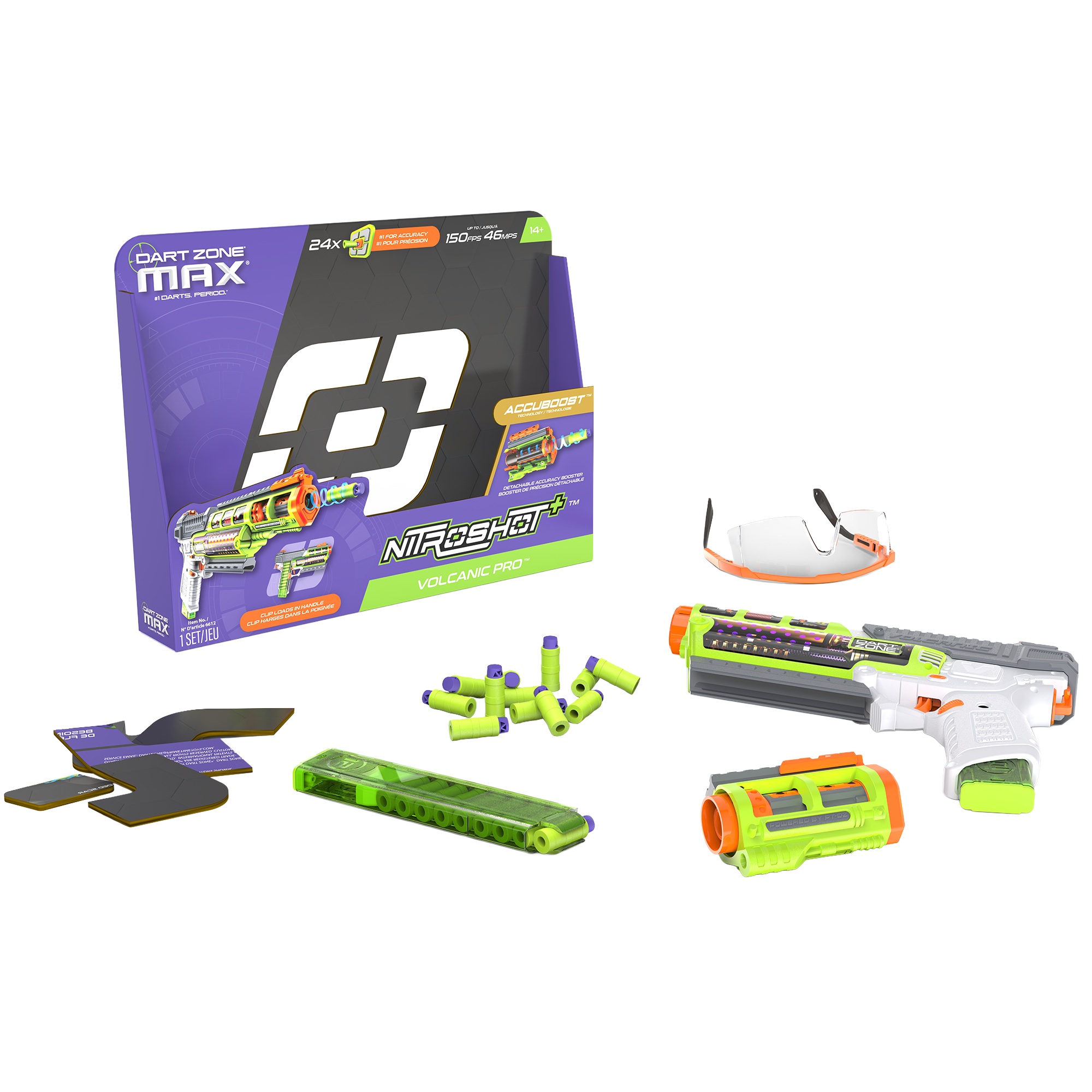 Dart Zone Max Nitroshot+ Volcanic Pro Dart Zone Max Nitroshot+ Volcanic Pro