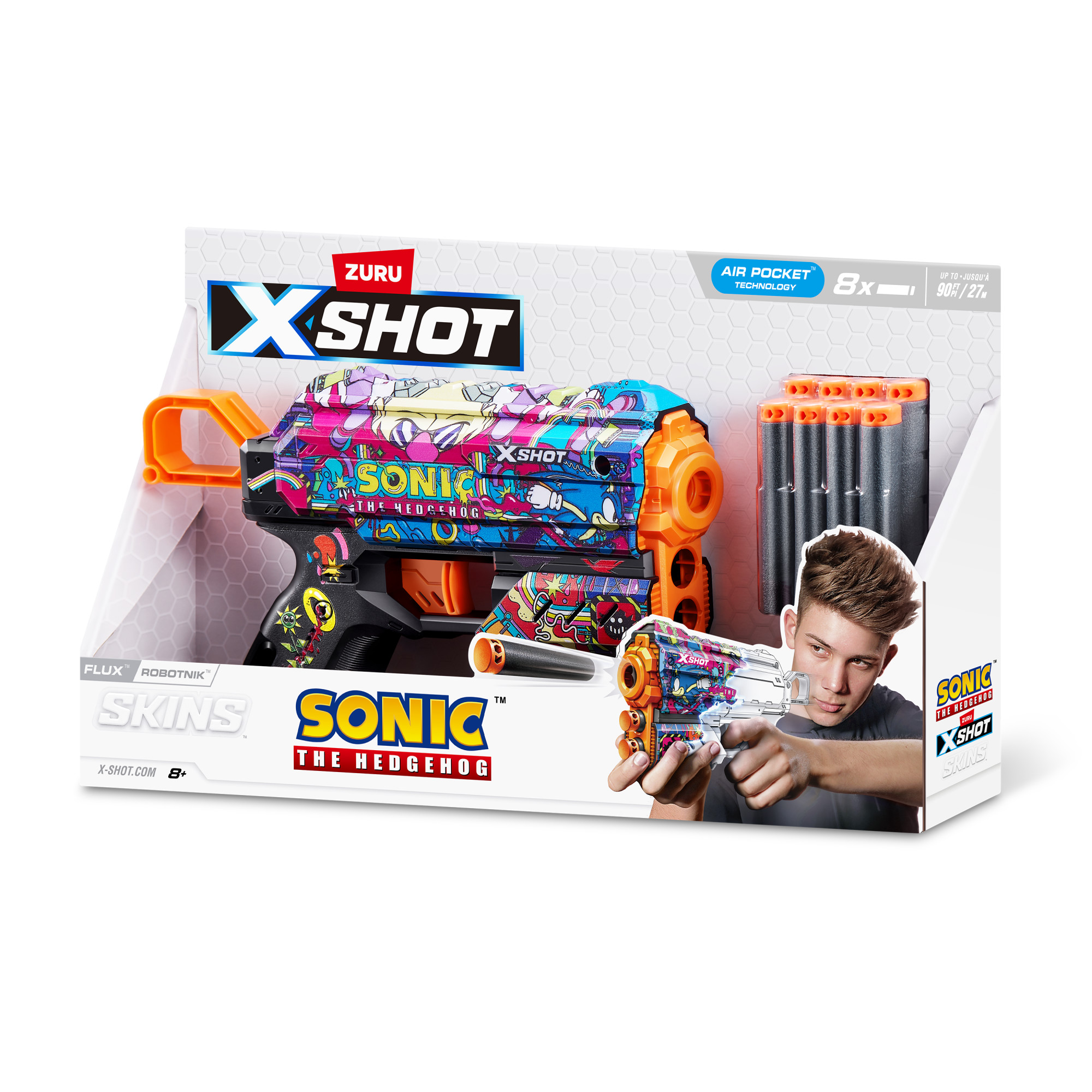 X-Shot Skins Flux - Sonic - Robotnik X-Shot Skins Flux - Sonic - Robotnik