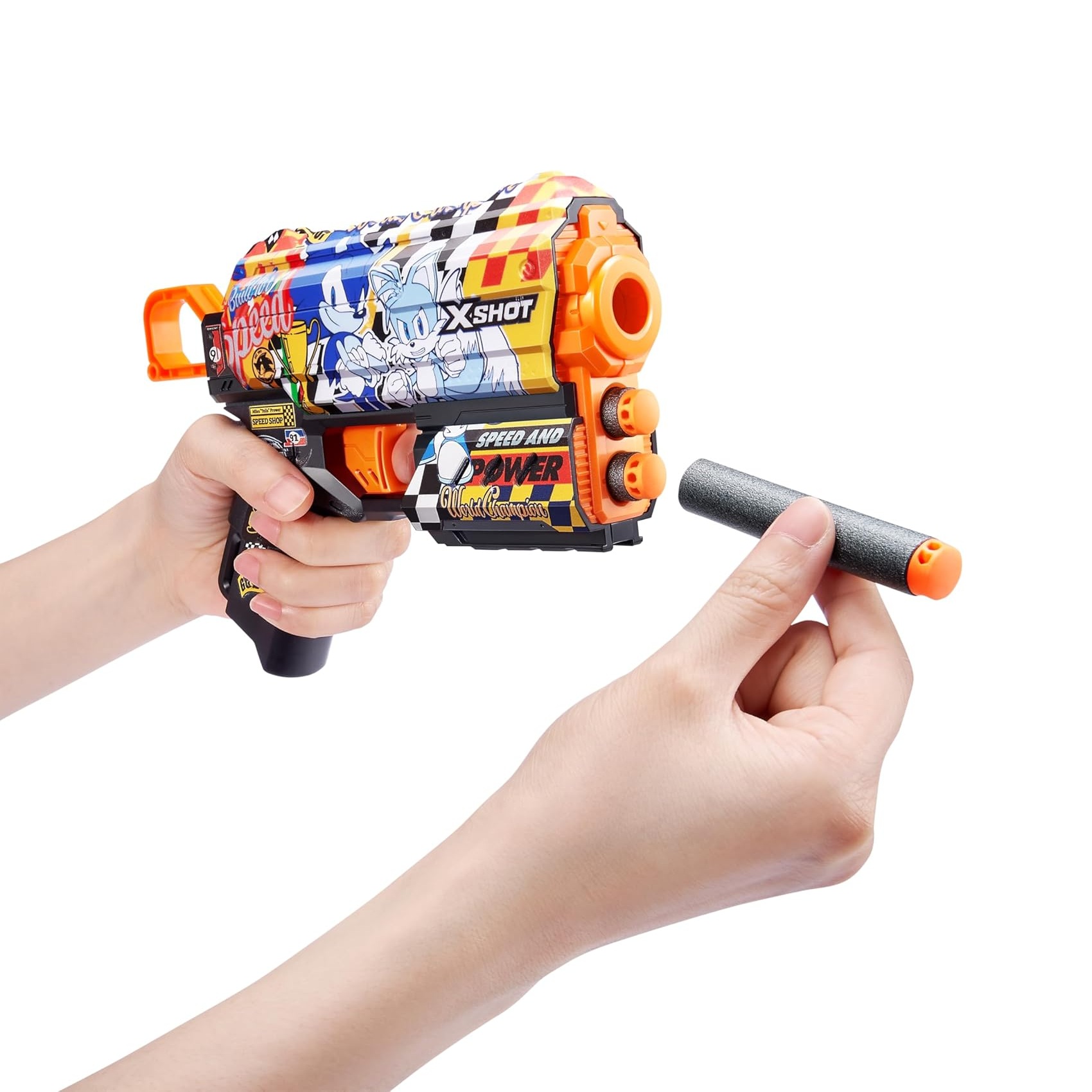 X-Shot Skins Flux - Sonic - Super Speed X-Shot Skins Flux - Sonic - Super Speed