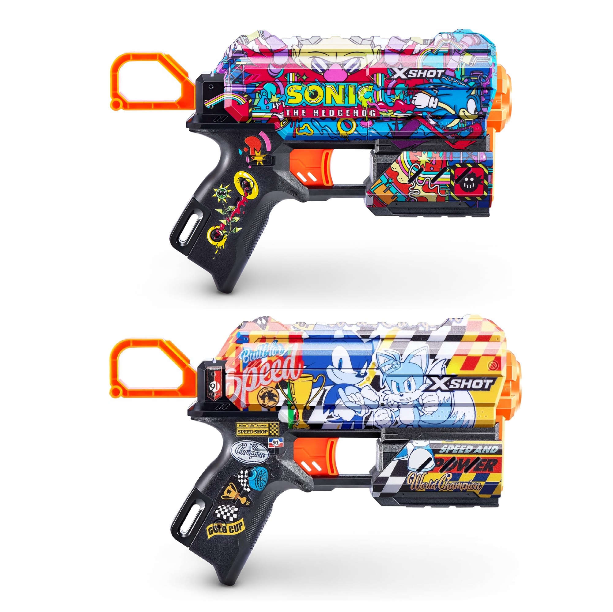 X-Shot Skins Flux - Sonic - Super Speed X-Shot Skins Flux - Sonic - Super Speed