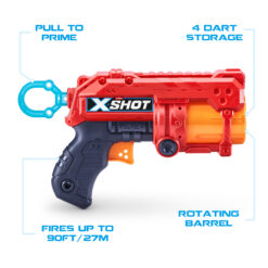 X-Shot Ultimate Shootout Pack - Blaster Set - Rood