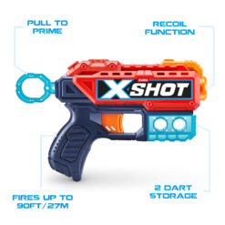 X-Shot Ultimate Shootout Pack - Blaster Set - Rood