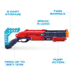 X-Shot Ultimate Shootout Pack - Blaster Set - Rood