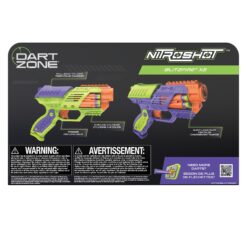Dart Zone Nitroshot Blitzfire Quickshot – 2 Pack
