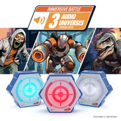 NERF 360° Battlezone Audio Immersive Target Game