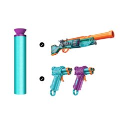 Dart Zone Retro-Shot Zuignap Pijltjes Refill - 100 pijltjes