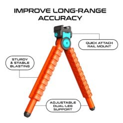 Dart Zone Uitschuifbare Tweepoot voor Primus en Boxer Pro