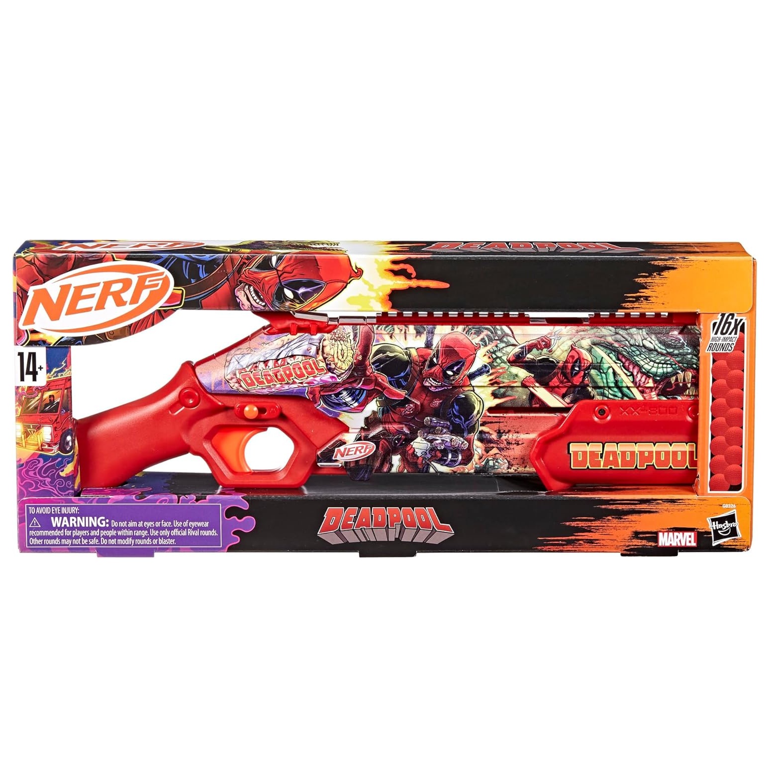 NERF Rival NERF Rival Marvel DeadpoolMarvel Deadpool 2 NERF Rival Marvel Deadpool
