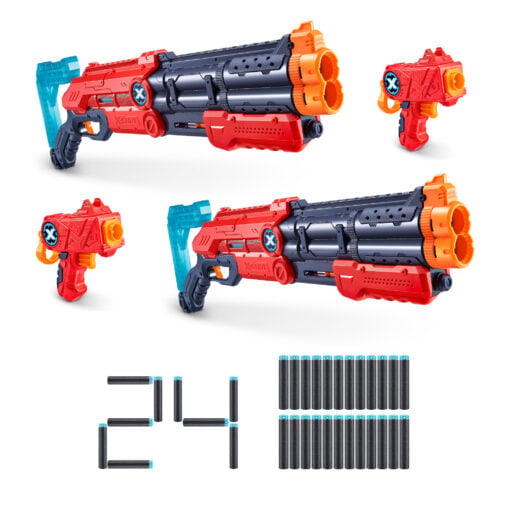 X-Shot Excel Double Pack - 2x Vigilante en 2x Micro - nerf-pijltjes.nl