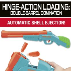 BuzzBee Air Warriors Double Shot - Lichtblauw