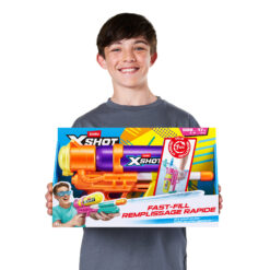 X-Shot Fast Fill - 80's Super Splash! - Purple Tank