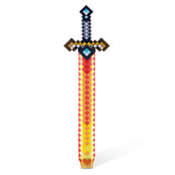 X-Shot Pixel Foam Sword - Blaze