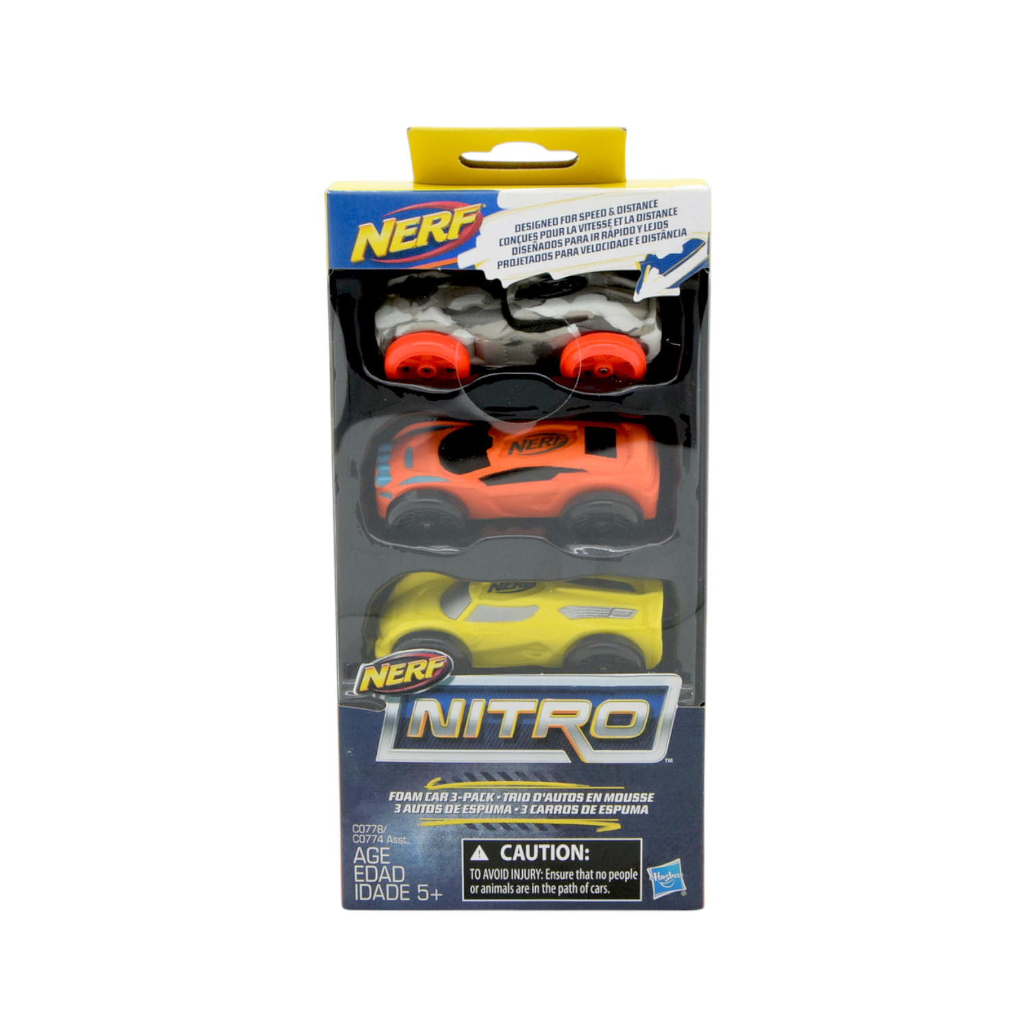NERF Nitro Schuim Auto's 3-pack Set D NERF Nitro Schuim Auto's 3-pack Set D