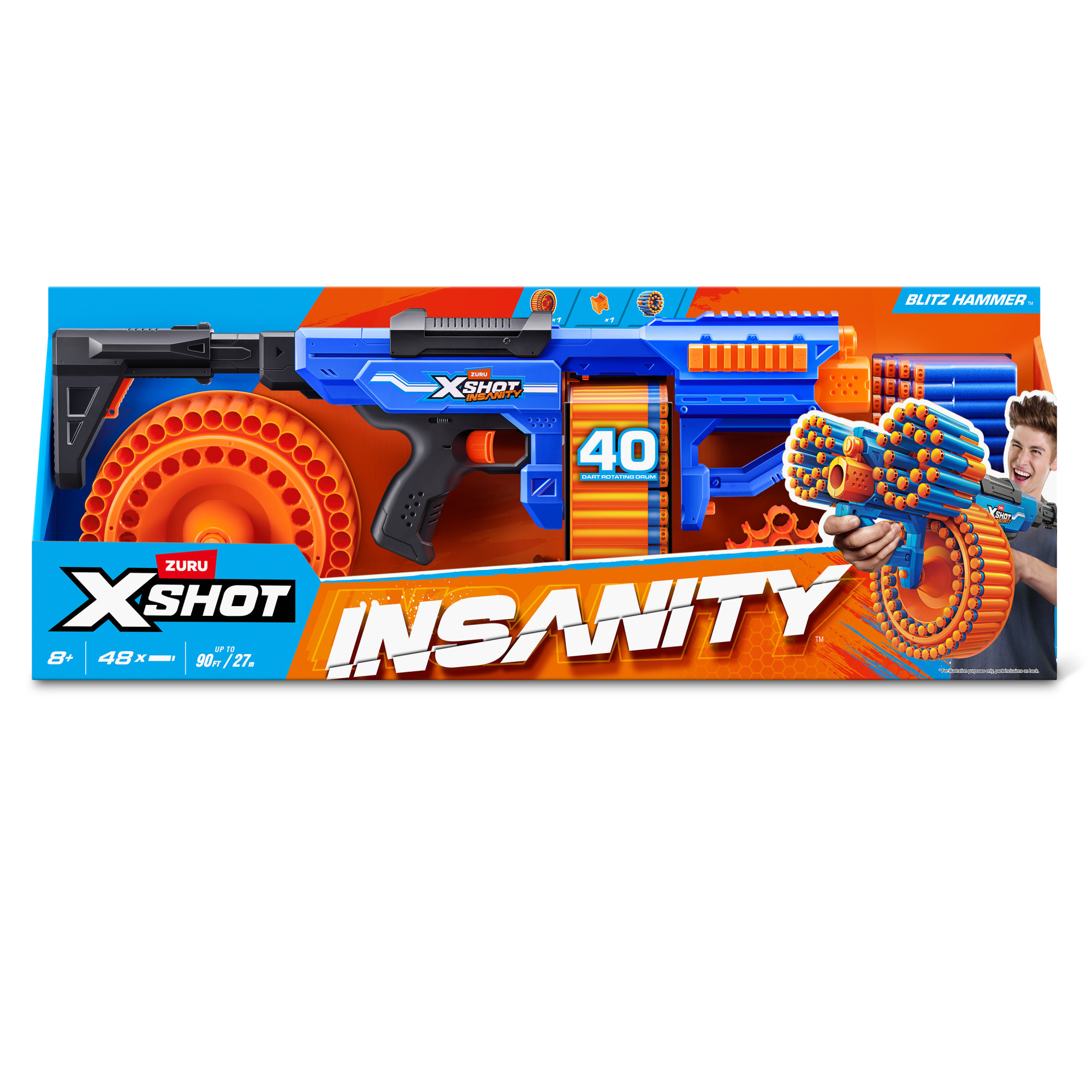 X-Shot Insanity Blitz Hammer X-Shot Insanity Blitz Hammer