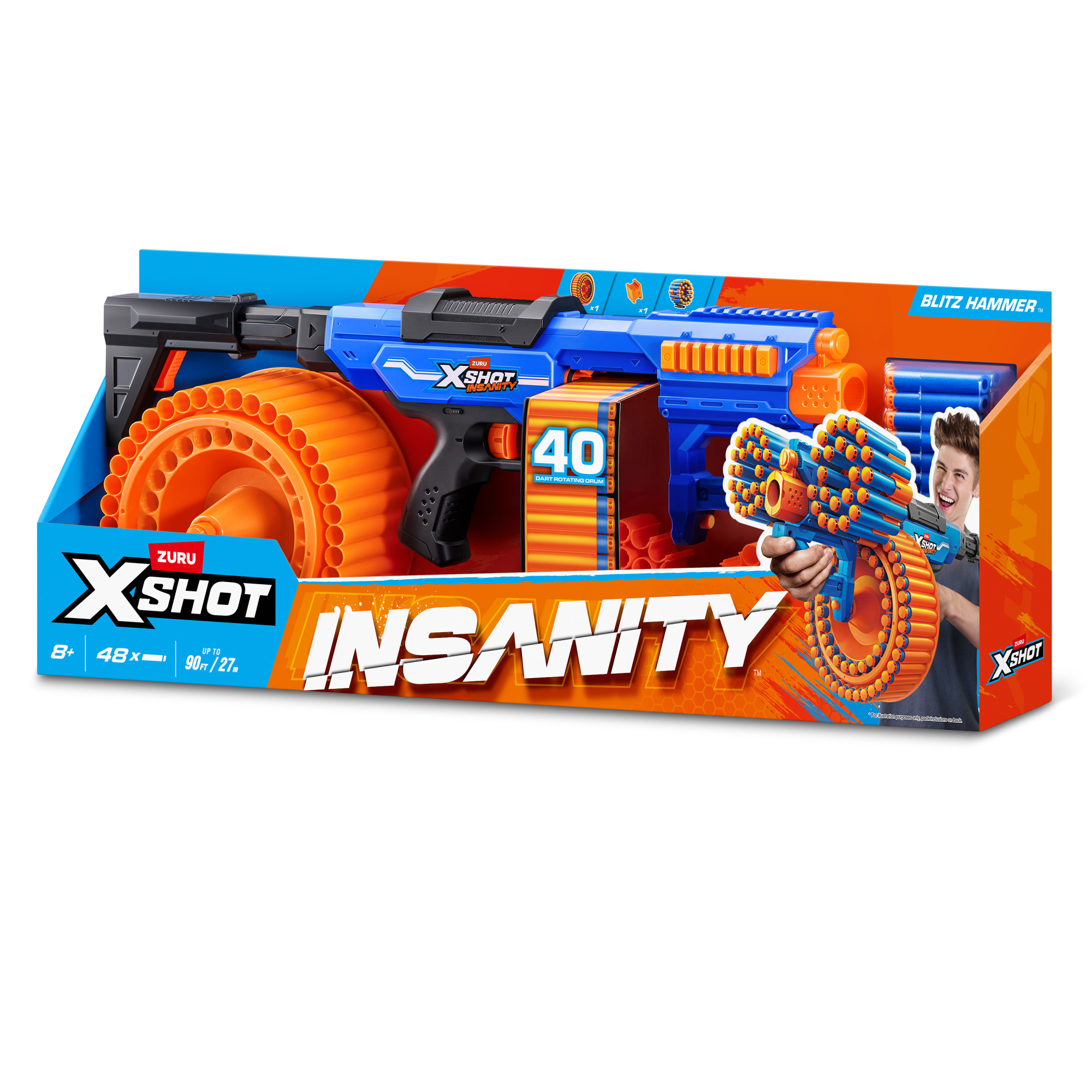 X-Shot Insanity Blitz Hammer X-Shot Insanity Blitz Hammer