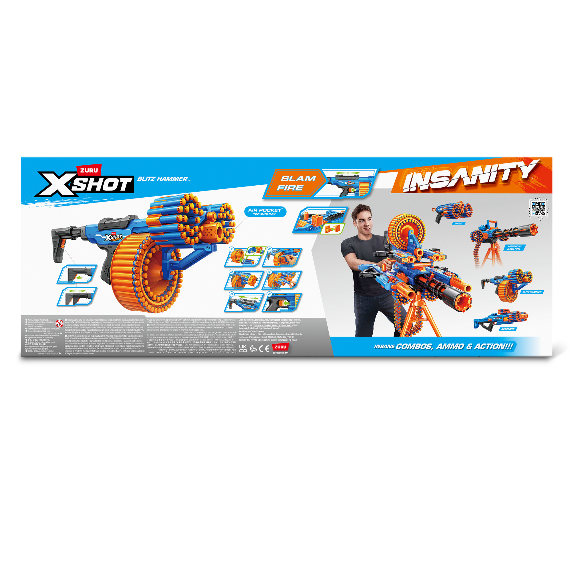 X-Shot Insanity Blitz Hammer X-Shot Insanity Blitz Hammer