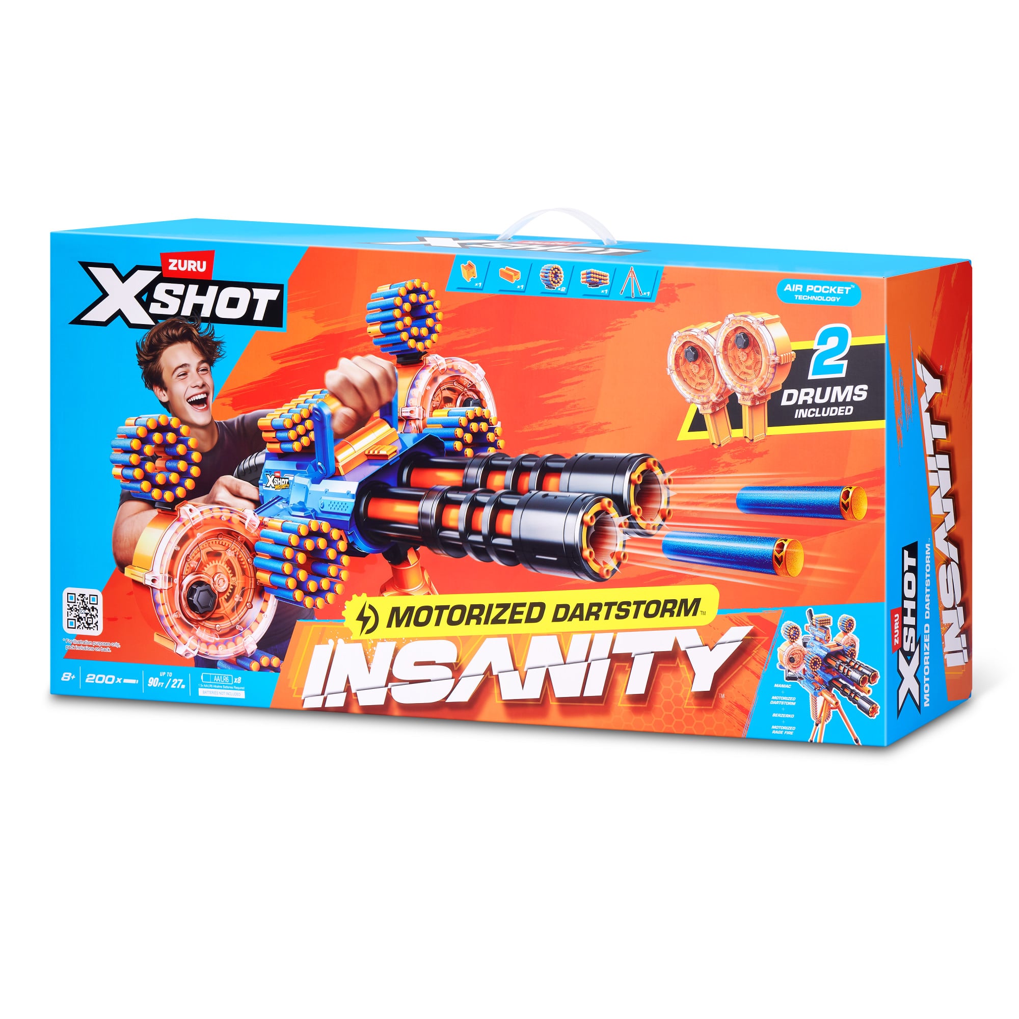 X-Shot Insanity Motorized Dartstorm X-Shot Insanity Motorized Dartstorm