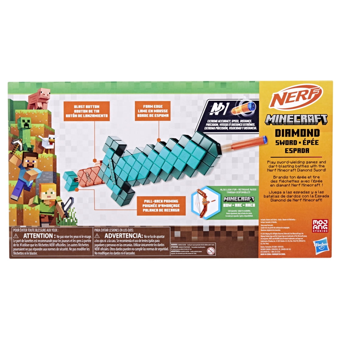NERF Minecraft Diamond Sword NERF Minecraft Diamond Sword