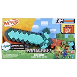 NERF Minecraft Diamond Sword