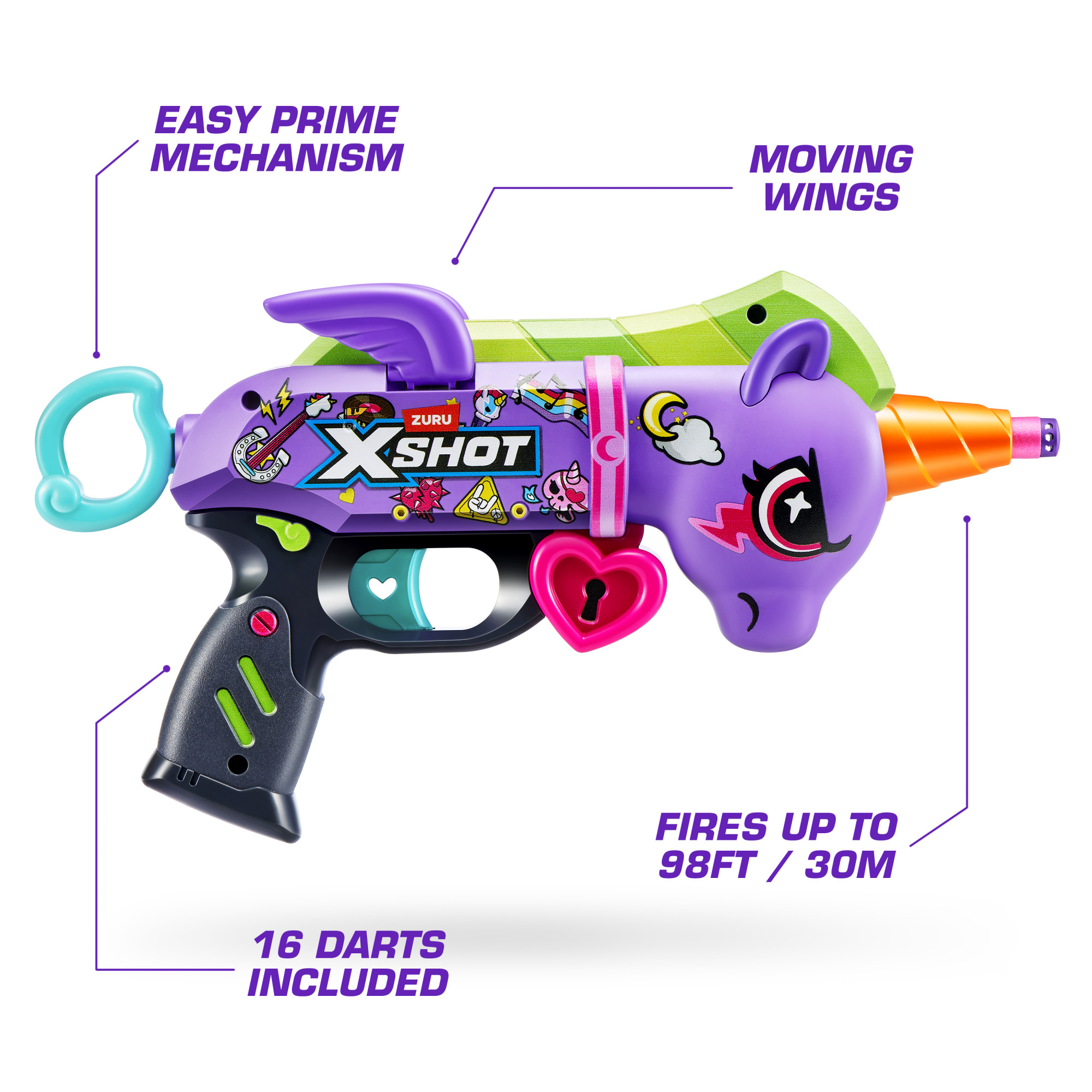 X-Shot Blastercorn Unicorn - 2 Pack X-Shot Blastercorn Unicorn - 2 Pack