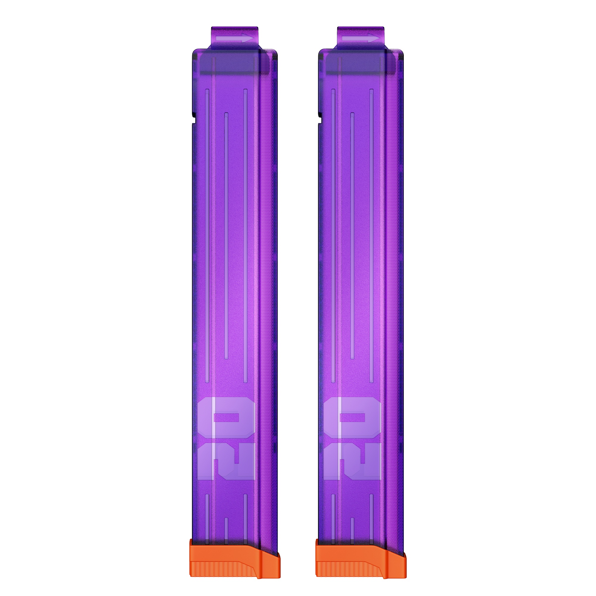 Dart Zone Magazijn voor Pro Blaster – 2 Pack – Paars