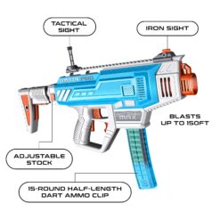 Dart Zone Max Nitroshot+ Omnia Pro – Blauw