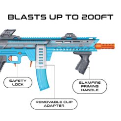 Dart Zone Max Nitroshot+ Stryker Pro – Blauw