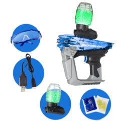 SKD Blaster CS001S Blauw - Glow In The Dark - Motorized Gel Blaster