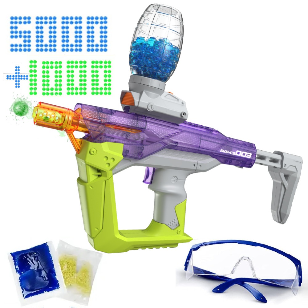 SKD Blaster Python Blaster CS003S Paars - Glow In The Dark - Motorized Gel Blaster SKD Blaster Python Blaster CS003S Paars - Glow In The Dark - Motorized Gel Blaster