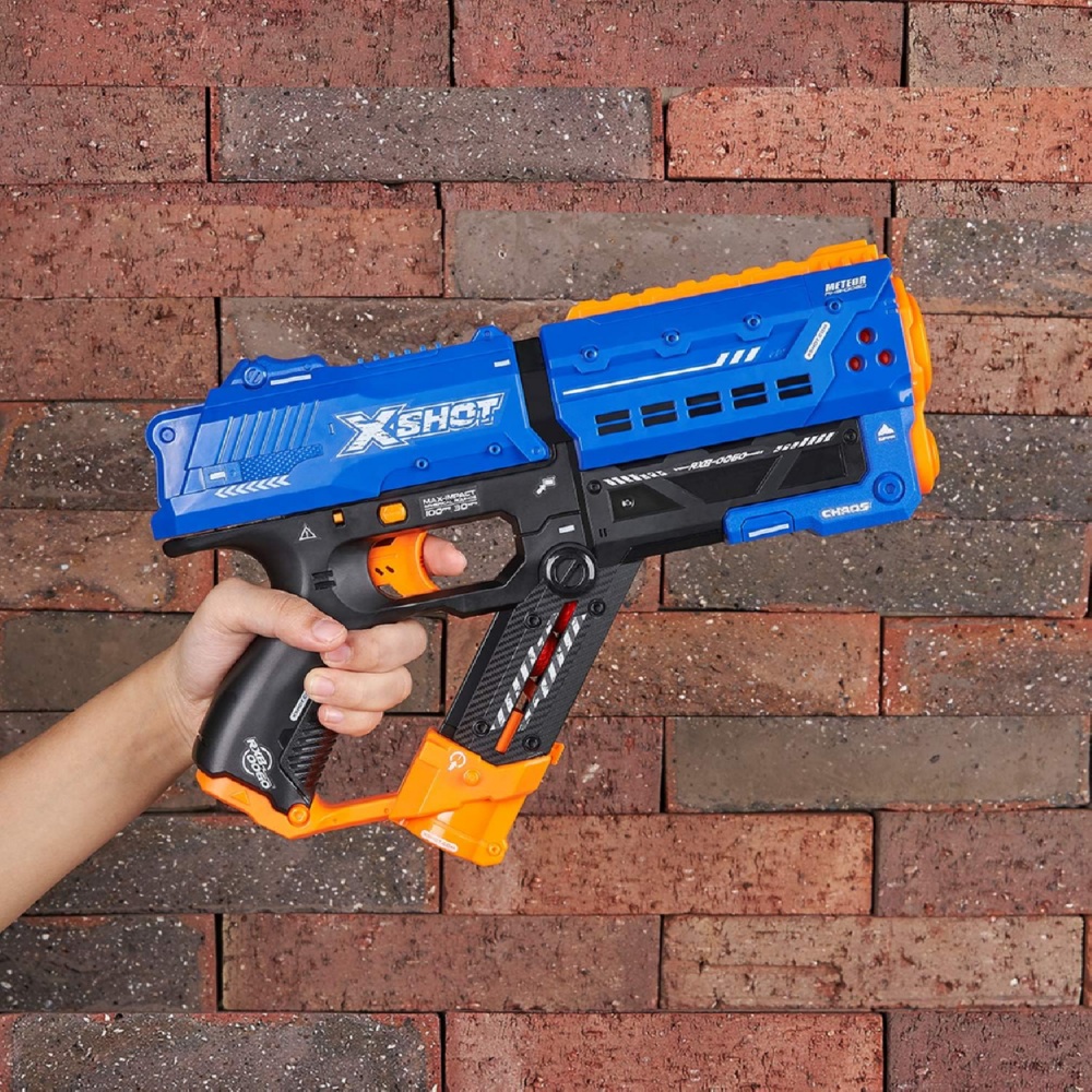 X-Shot Chaos Meteor (14+ Versie) – 2 Pack – Blauw X-Shot Chaos Meteor (14+ Versie) – 2 Pack – Blauw
