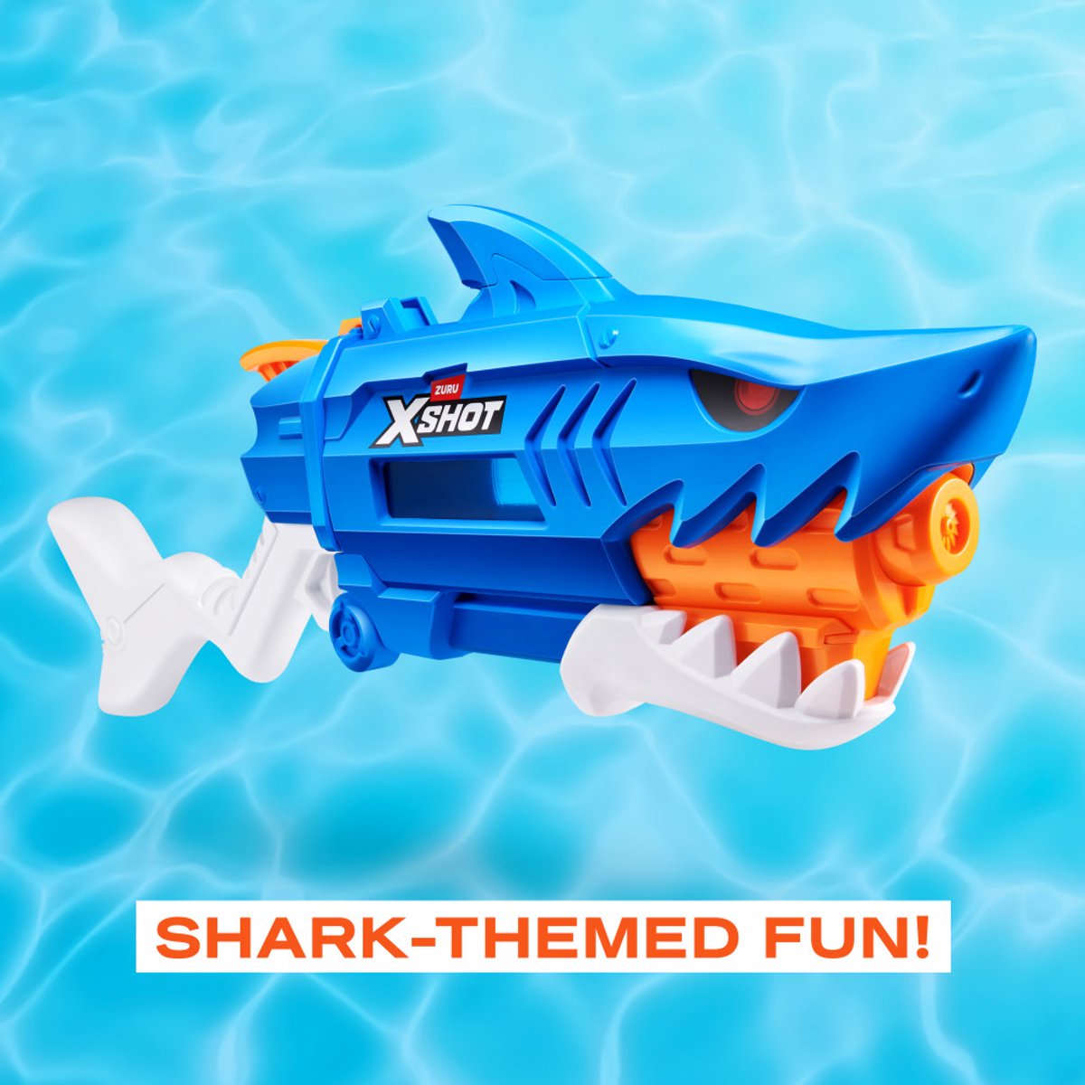X-Shot Fast-Fill Shark Attack Water Blaster
